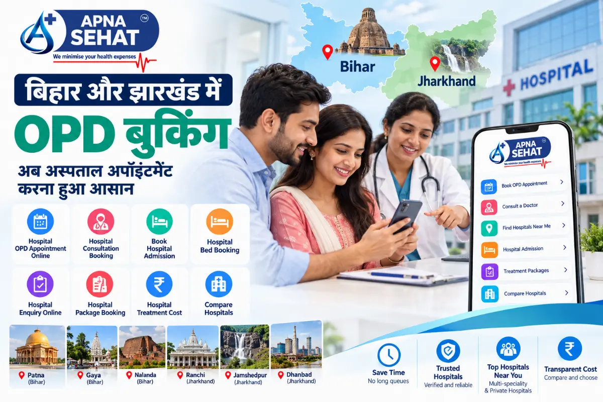OPD Booking in Bihar and Jharkhand: Find Hospitals and Book Appointments Online
