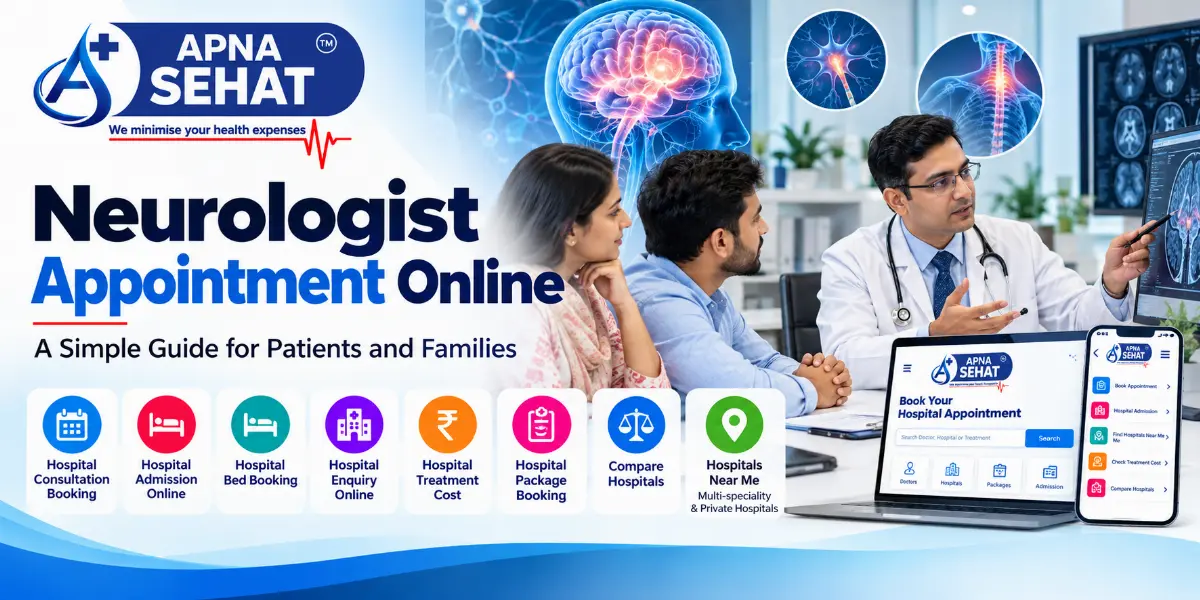 Neurologist Appointment Online: Find the Right Hospital and Book Your Consultation with Apna Sehat
