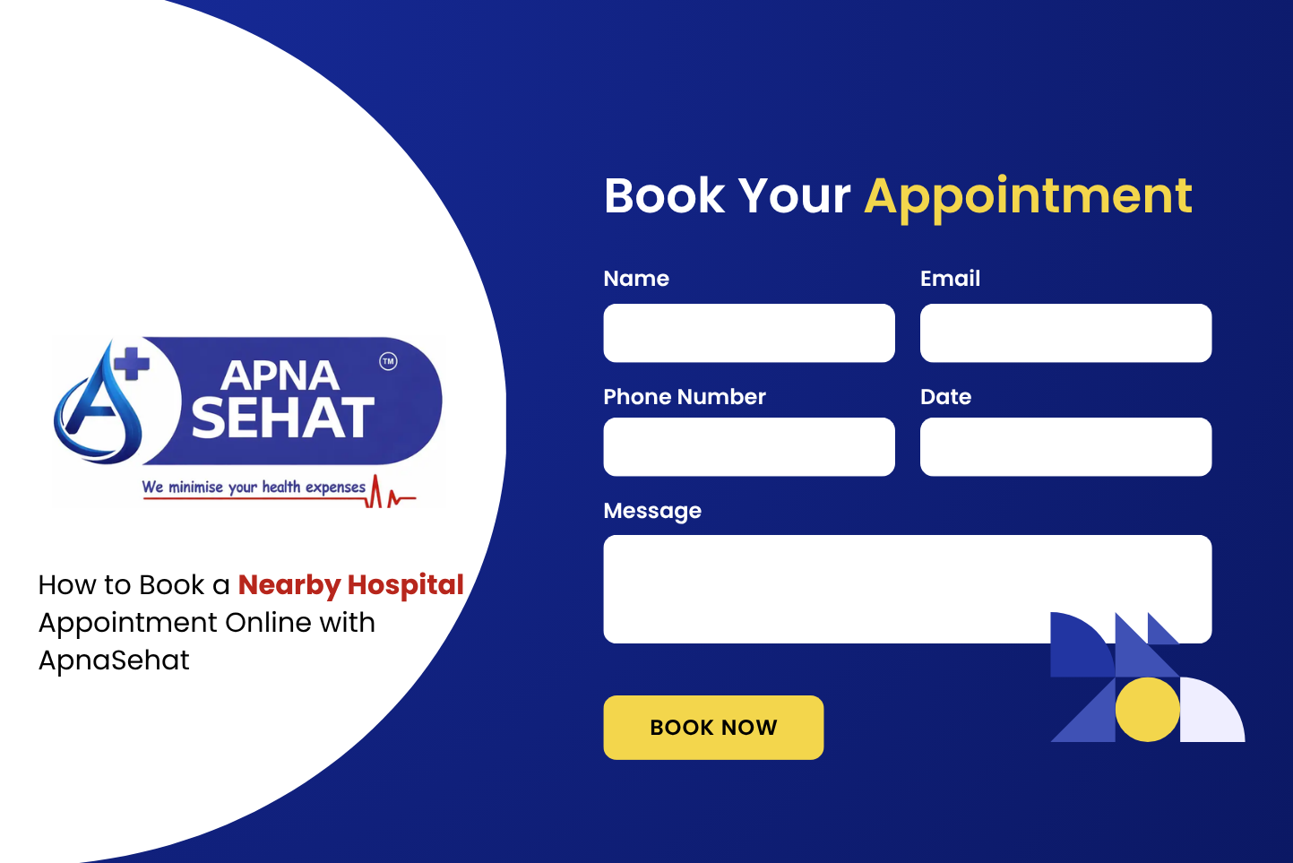 How to Book a Nearby Hospital Appointment Online with ApnaSehat App