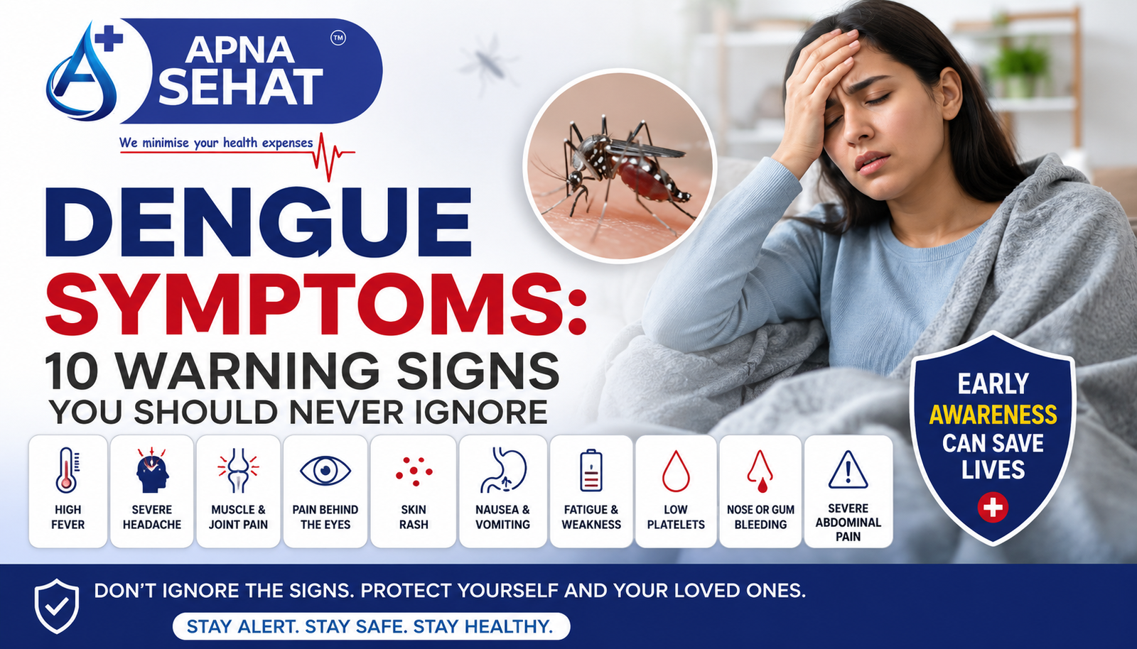 Dengue Symptoms: 10 Warning Signs You Should Never Ignore