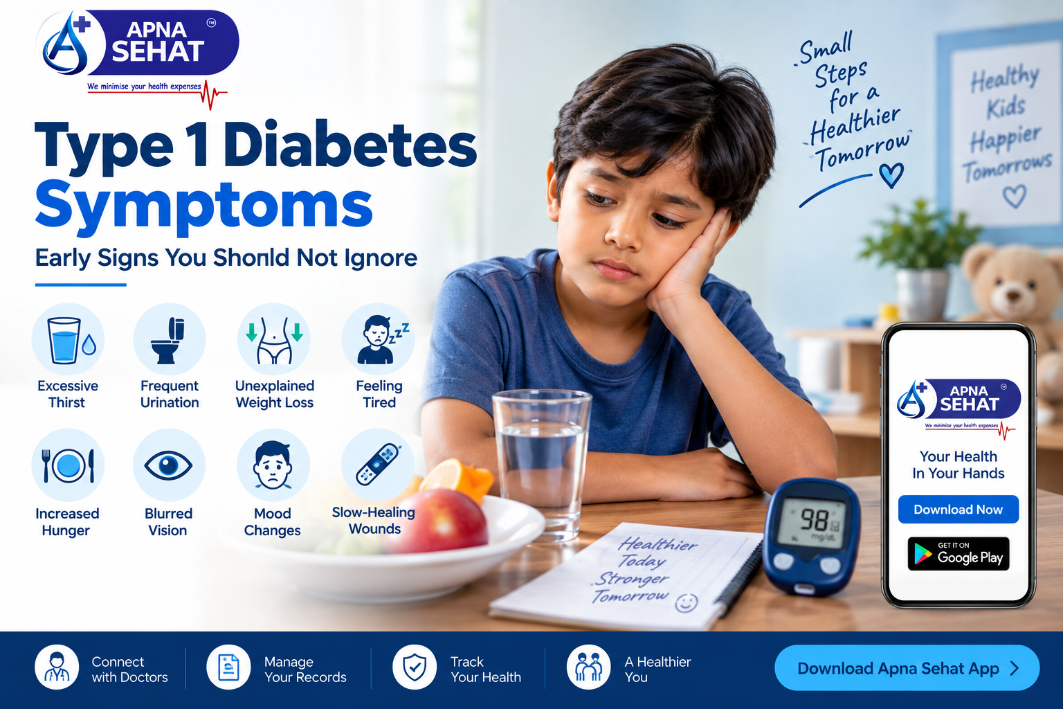 Type 1 Diabetes Symptoms: Early Signs You Should Not Ignore