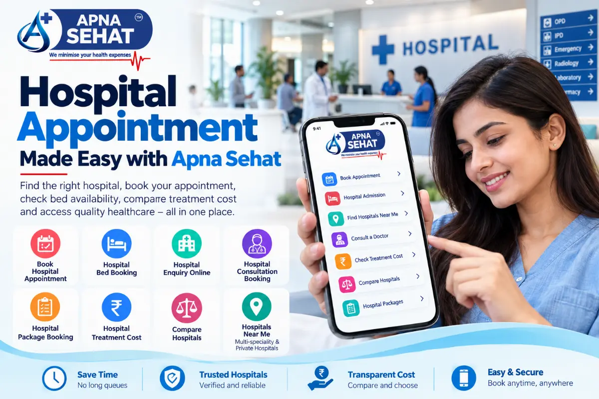 Hospital Appointment Online | Book Hospital Services | Apna Sehat